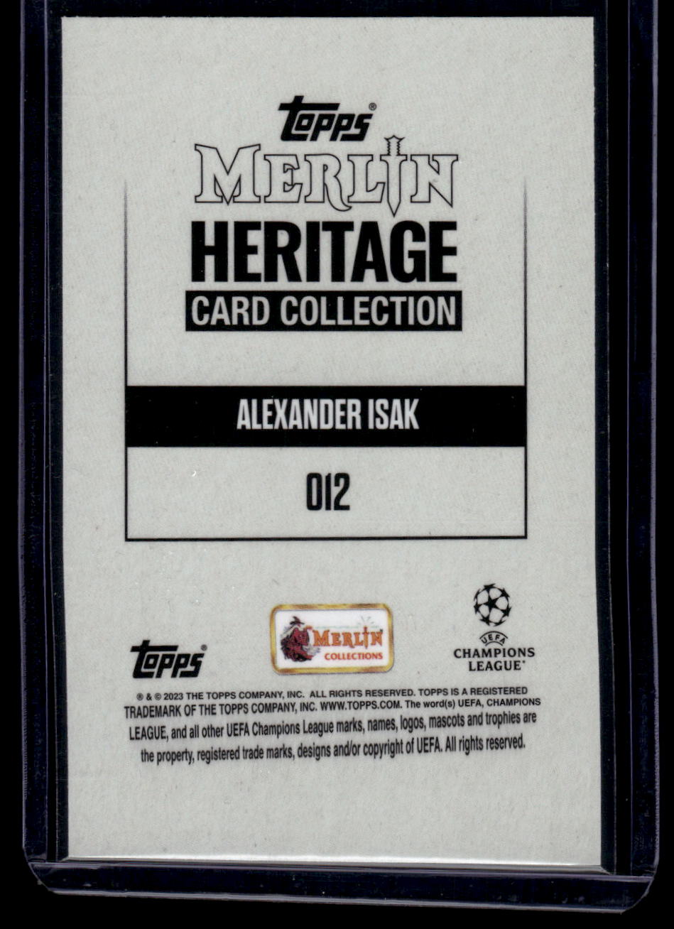 2023-24 Merlin Heritage UEFA Club Competitions #012 Alexander Isak