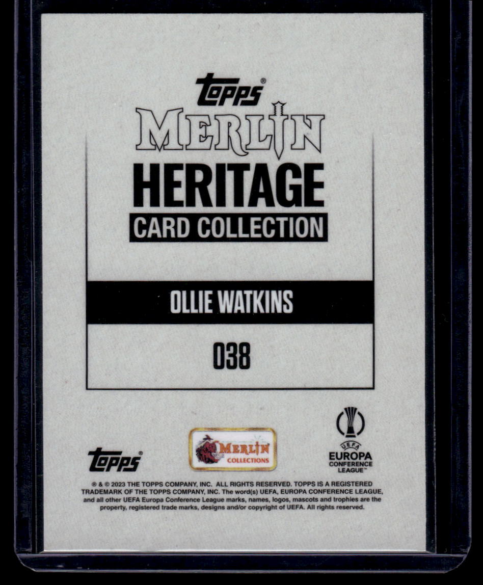 2023-24 Merlin Heritage UEFA Club Competitions #038 Ollie Watkins