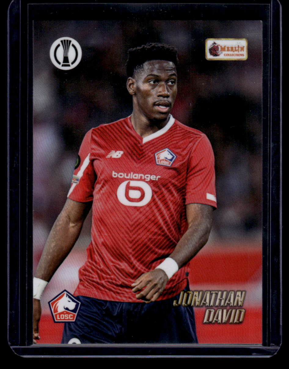 2023-24 Merlin Heritage UEFA Club Competitions #078 Jonathan David