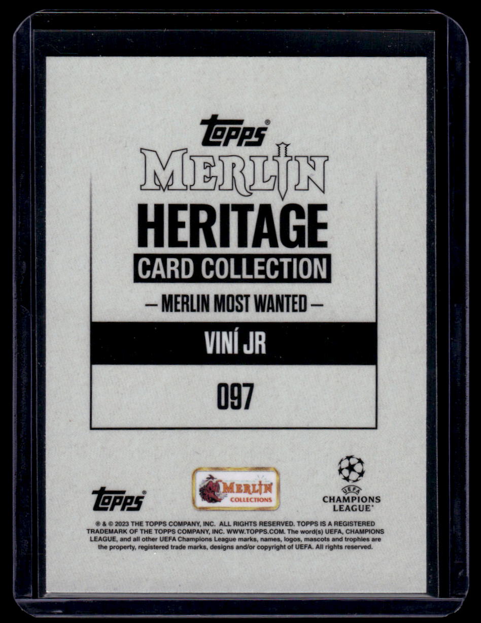 2023-24 Merlin Heritage UEFA Club Competitions #097 Viní Jr