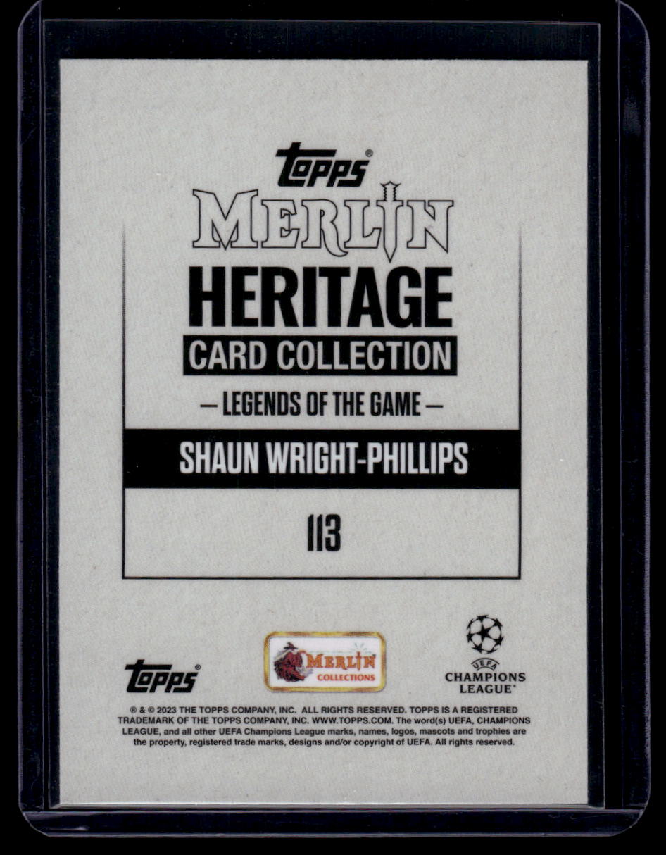 2023-24 Merlin Heritage UEFA Club Competitions #113 Shaun Wright-Phillips
