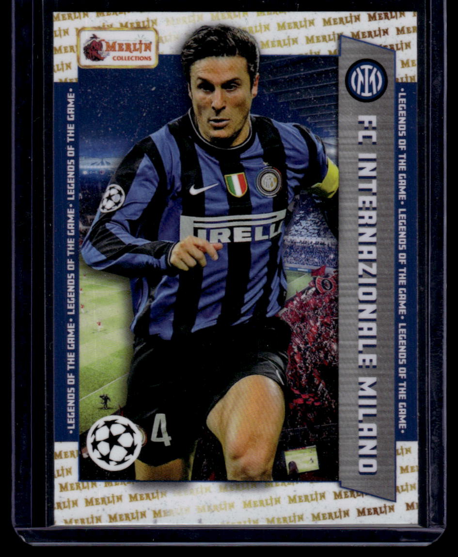 2023-24 Merlin Heritage UEFA Club Competitions #123 Javier Zanetti