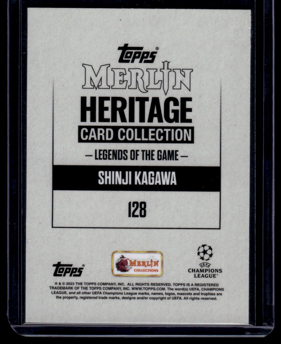 2023-24 Merlin Heritage UEFA Club Competitions #128 Shinji Kagawa