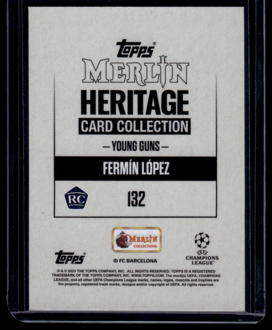 2023-24 Merlin Heritage UEFA Club Competitions #132 Fermín López