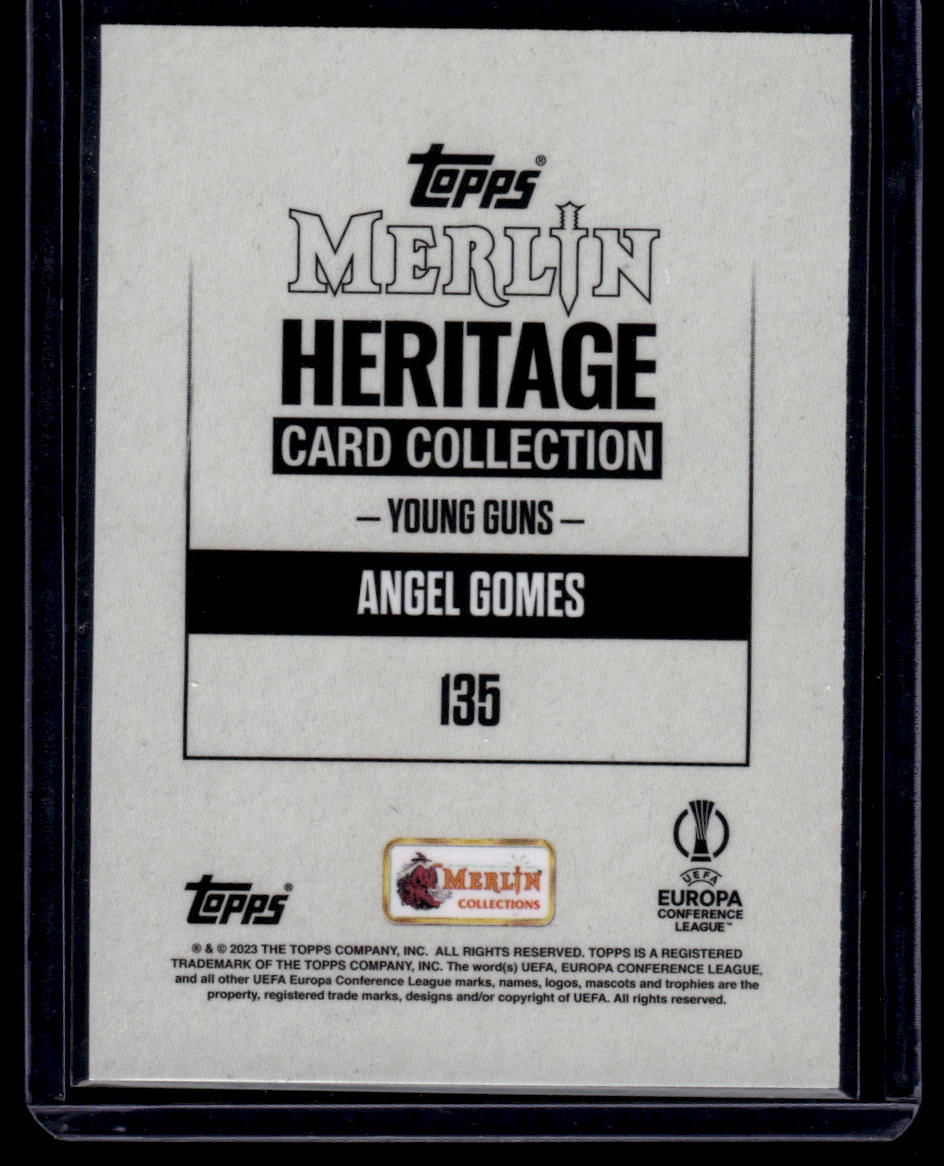 2023-24 Merlin Heritage UEFA Club Competitions #135 Angel Gomes