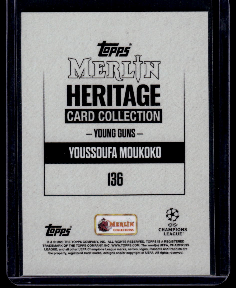 2023-24 Merlin Heritage UEFA Club Competitions #136 Youssoufa Moukoko