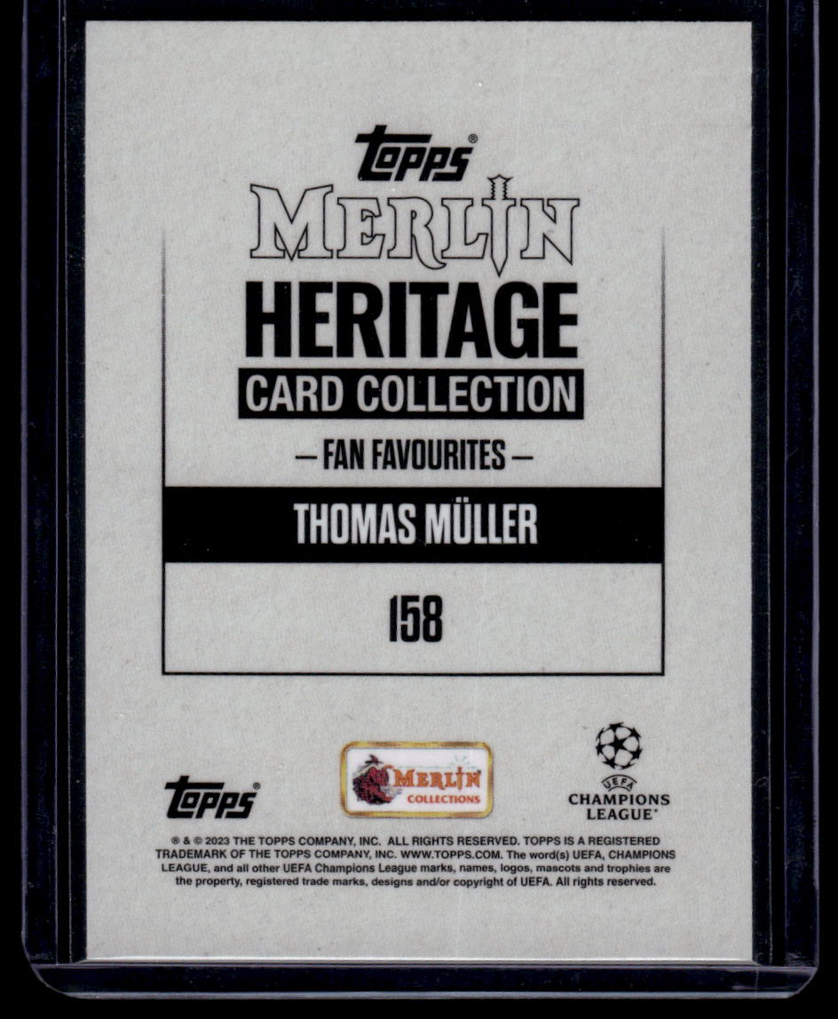 2023-24 Merlin Heritage UEFA Club Competitions #158 Thomas Müller