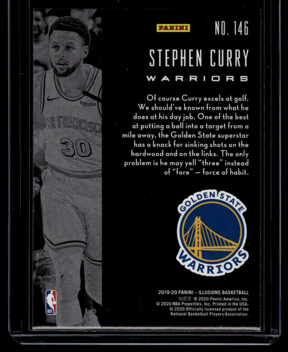 2019-20 Panini Illusions #146 Stephen Curry