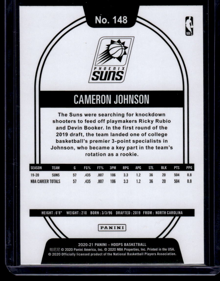 2020-21 Hoops #148 Cameron Johnson