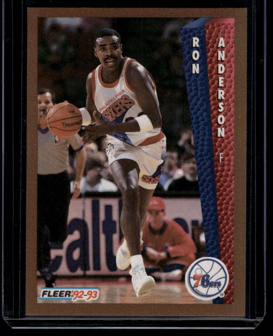 1992-93 Fleer #166 Ron Anderson