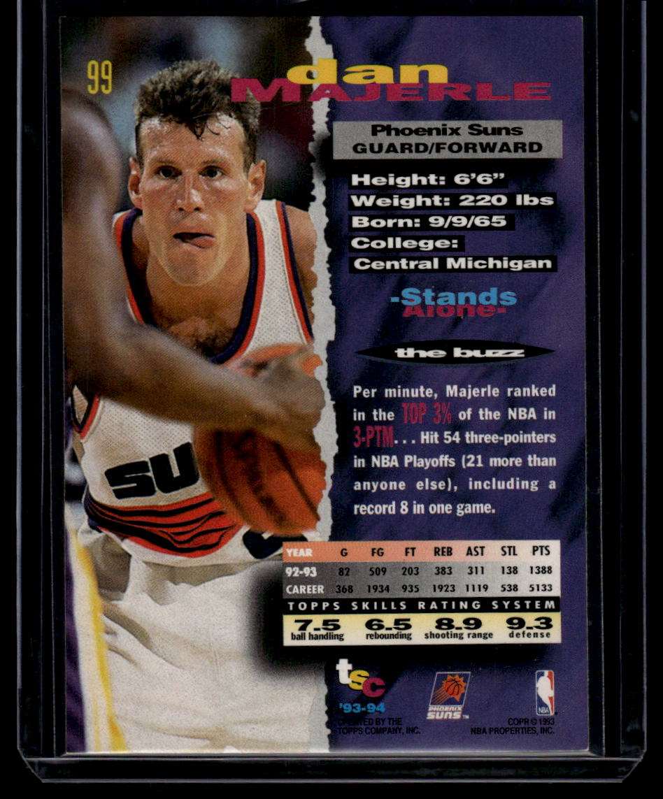 1993-94 Stadium Club #99 Dan Majerle