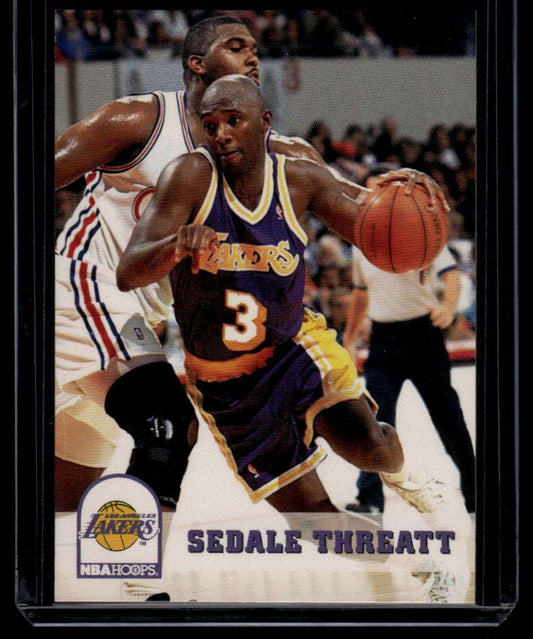 1993-94 Hoops #109 Sedale Threatt