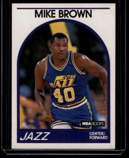 1989-90 Hoops #336 Mike Brown