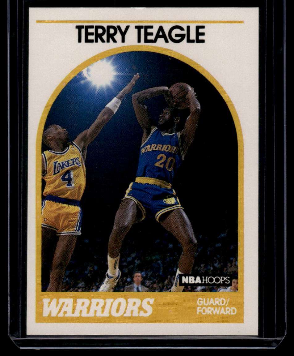 1989-90 Hoops #196 Terry Teagle