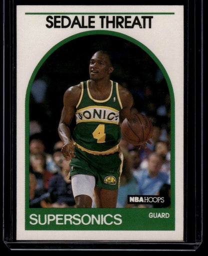 1989-90 Hoops #287 Sedale Threatt