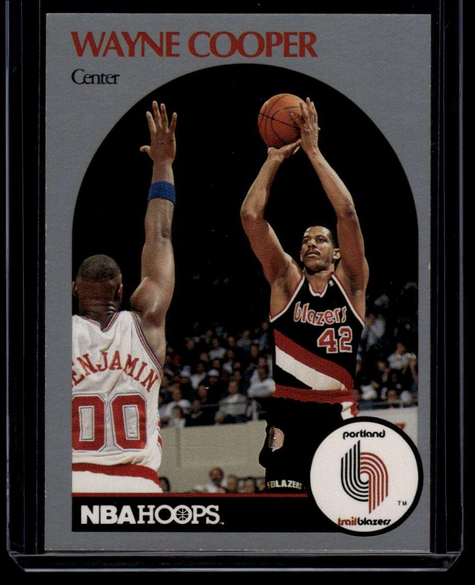 1990-91 Hoops #244 Wayne Cooper