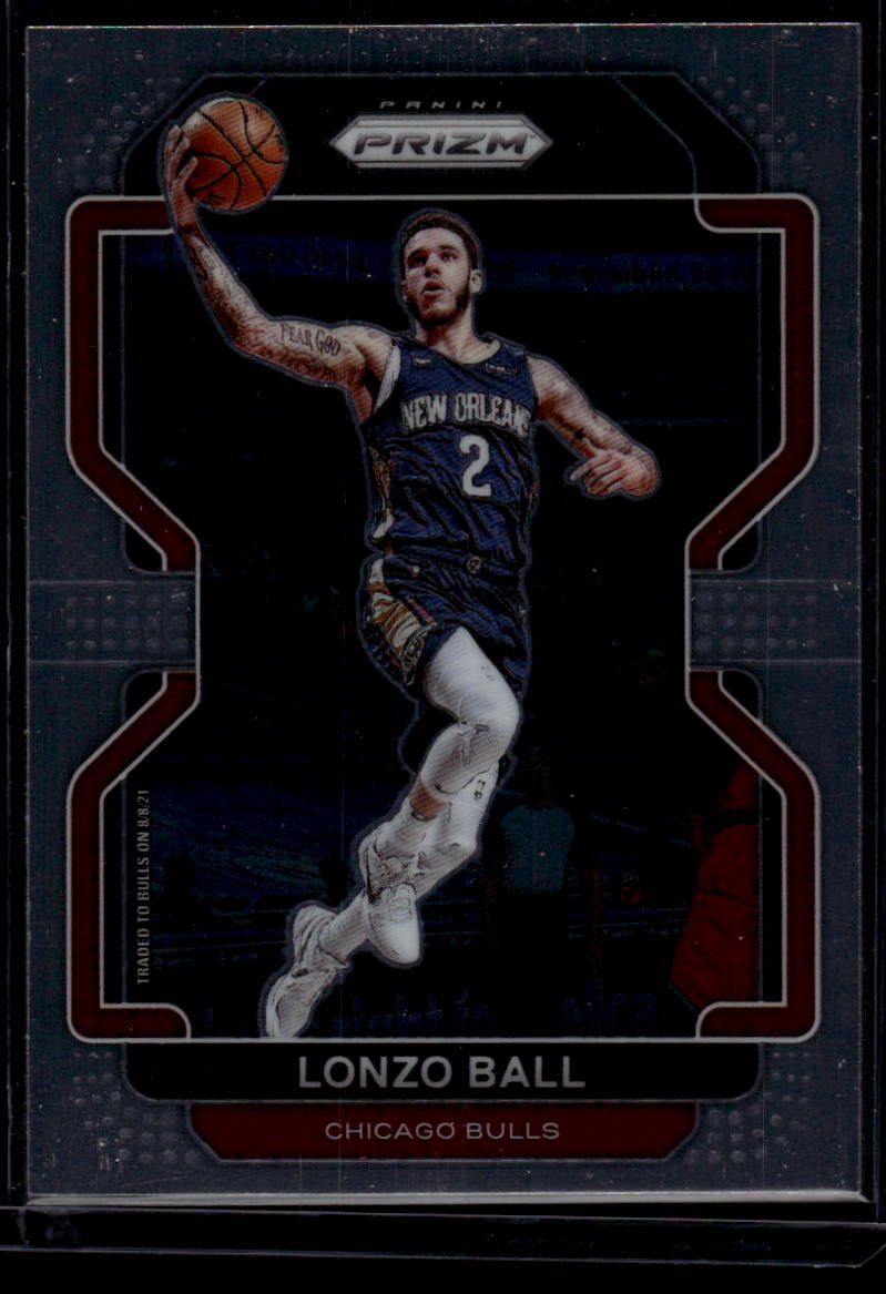 2021-22 Panini Prizm #69 Lonzo Ball