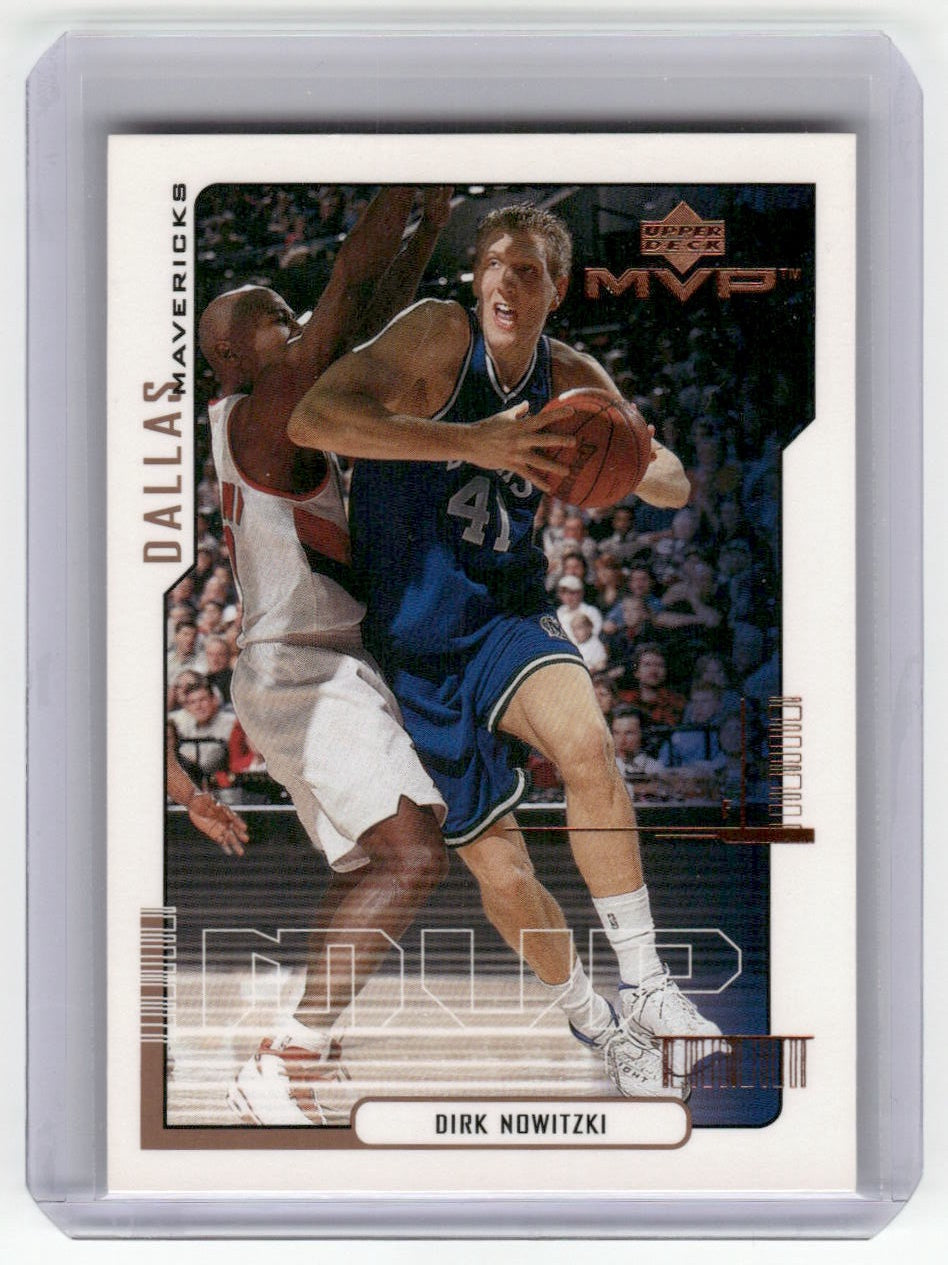 2000-01 Upper Deck MVP #34 Dirk Nowitzki