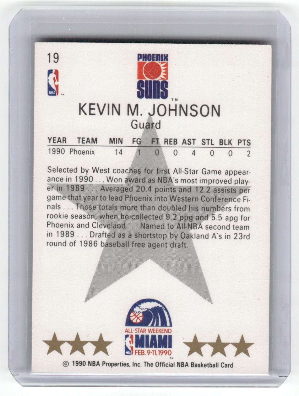 1990-91 Hoops #19 Kevin Johnson