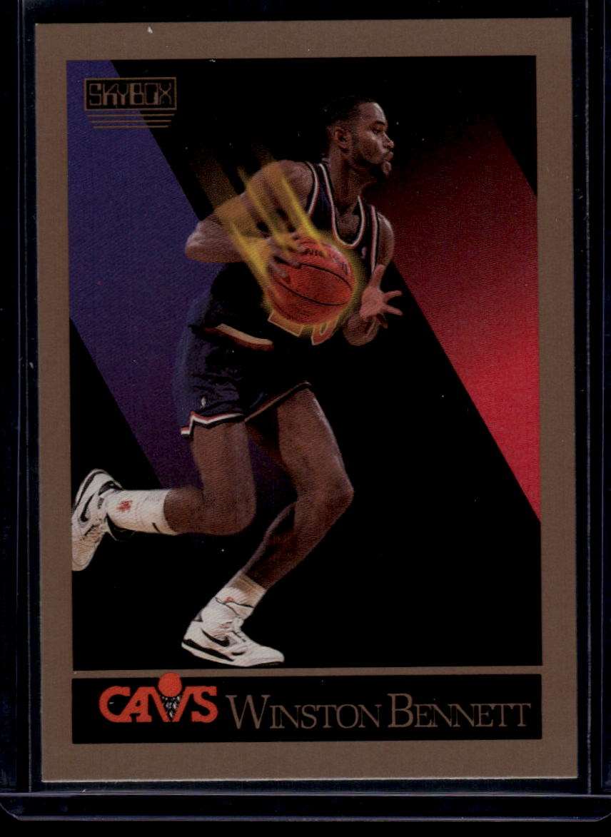 1990-91 SkyBox #48 Winston Bennett