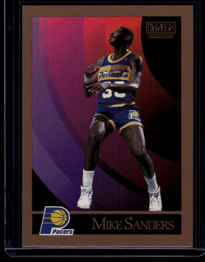 1990-91 SkyBox #120 Mike Sanders