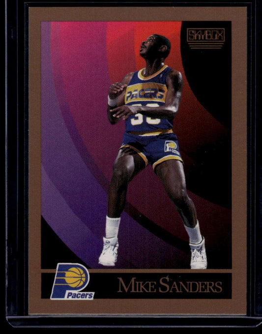 1990-91 SkyBox #120 Mike Sanders