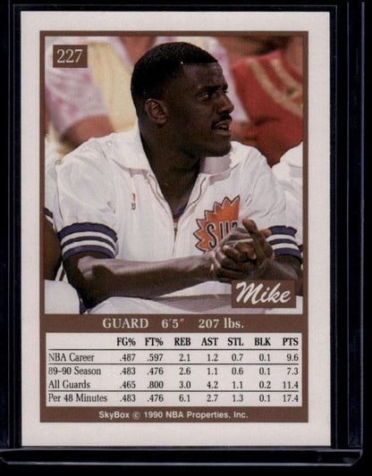 1990-91 SkyBox #227 Mike McGee