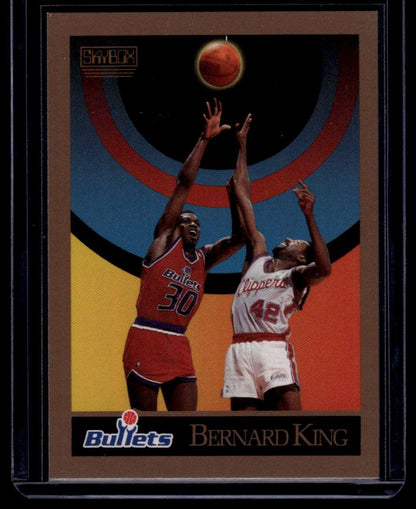 1990-91 SkyBox #291 Bernard King