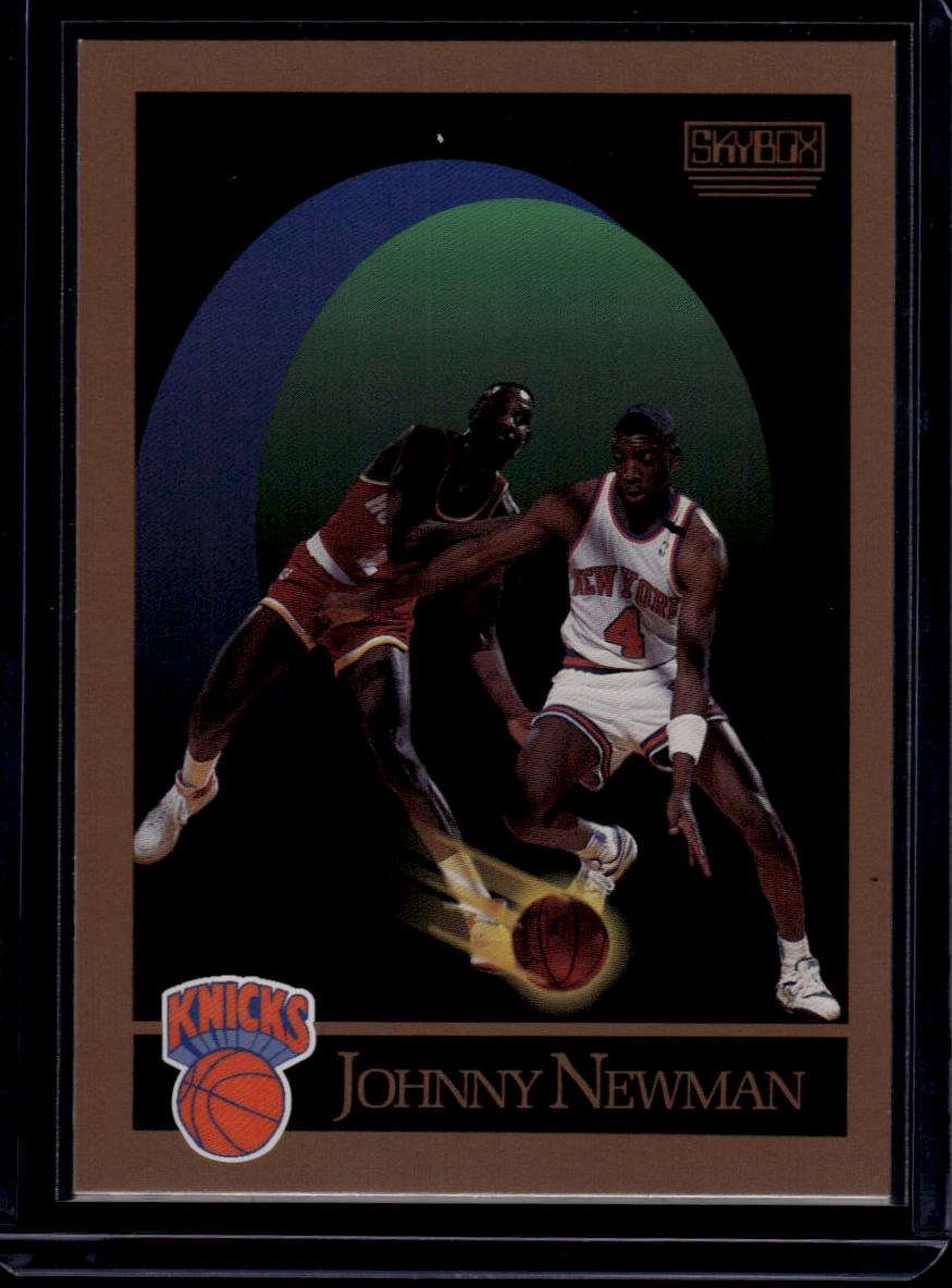 1990-91 SkyBox #190 Johnny Newman