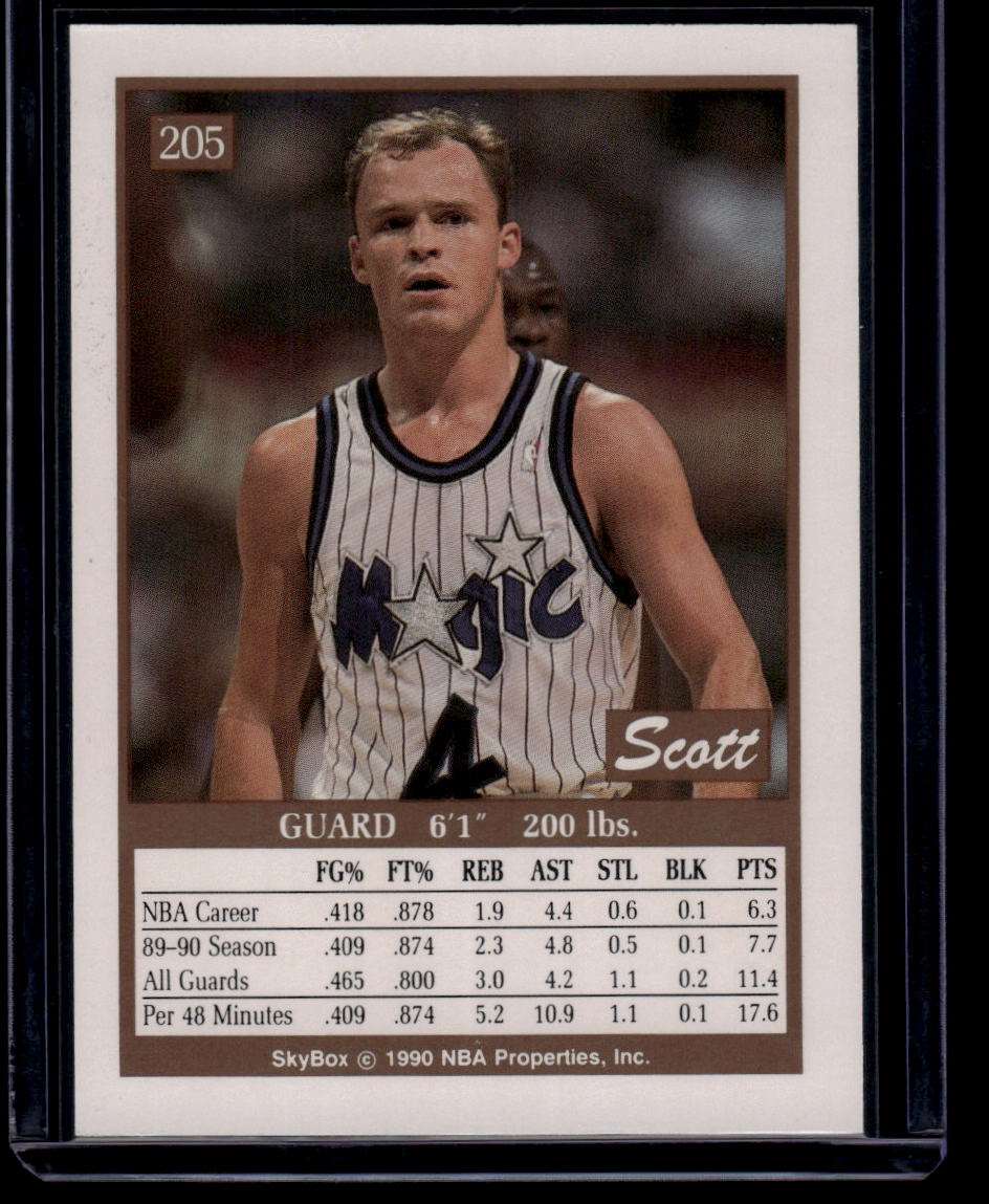 1990-91 SkyBox #205 Scott Skiles