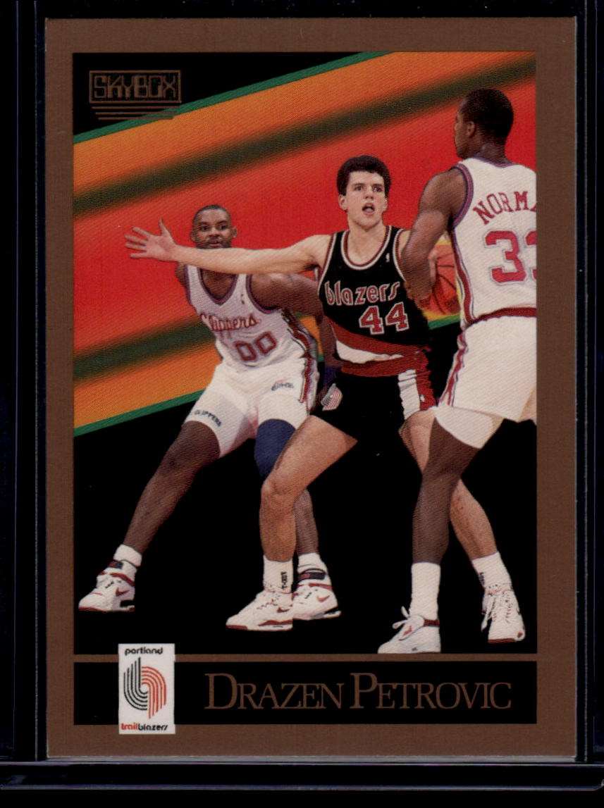 1990-91 SkyBox #237 Drazen Petrovic