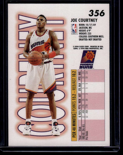 1993-94 Fleer #356 Joe Courtney