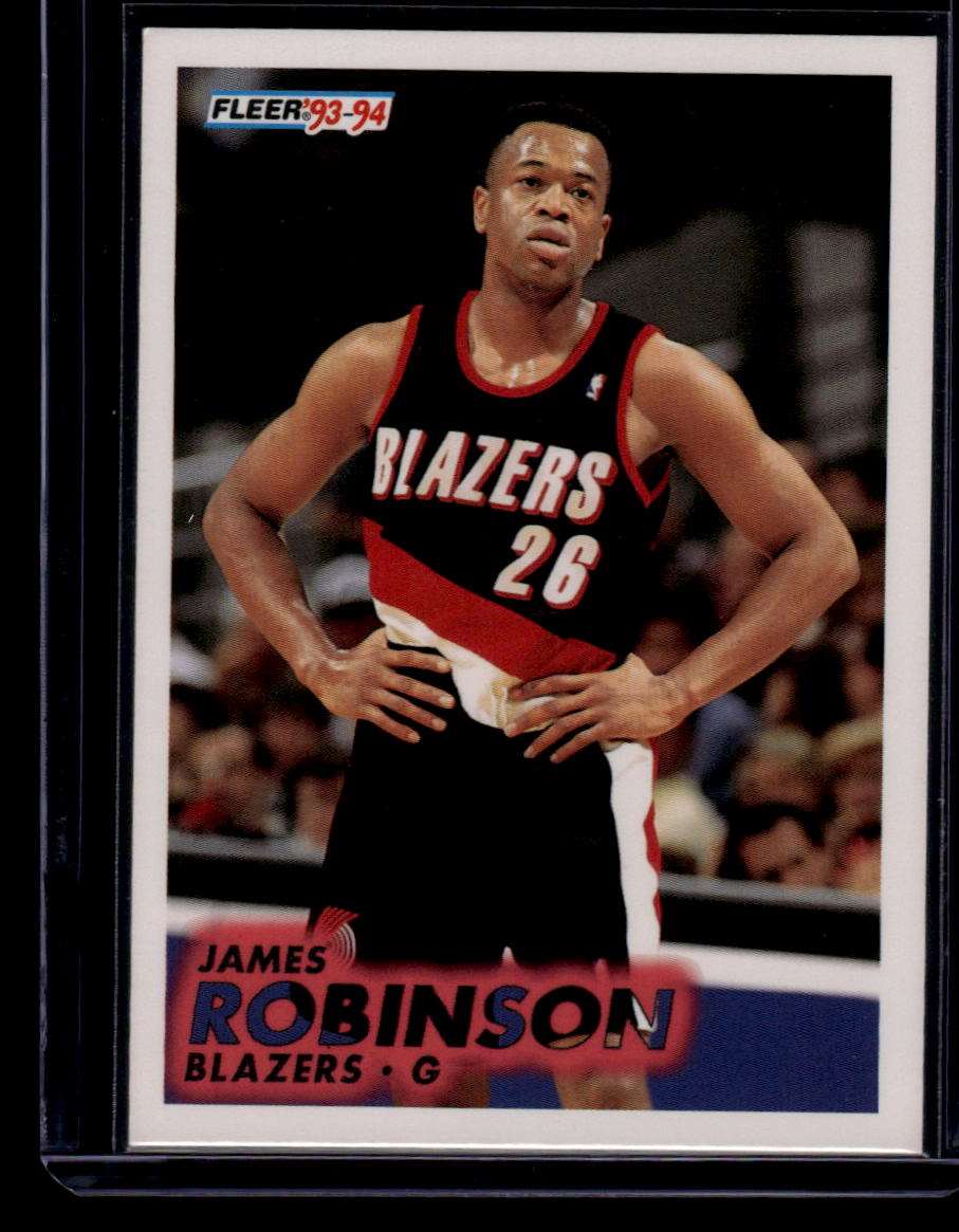 1993-94 Fleer #365 James Robinson