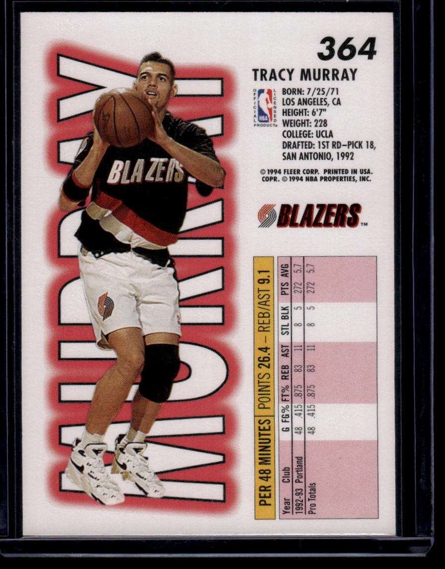 1993-94 Fleer #364 Tracy Murray