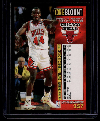 1994-95 Fleer #257 Corie Blount