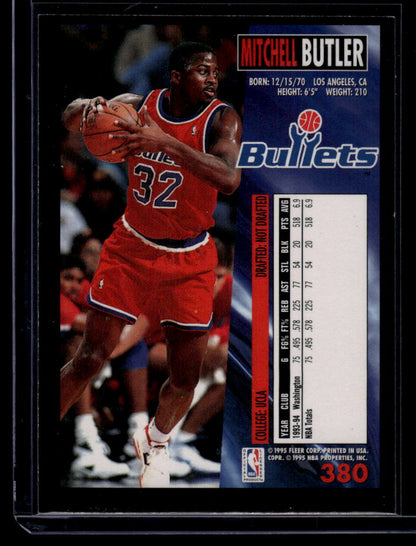 1994-95 Fleer #380 Mitchell Butler