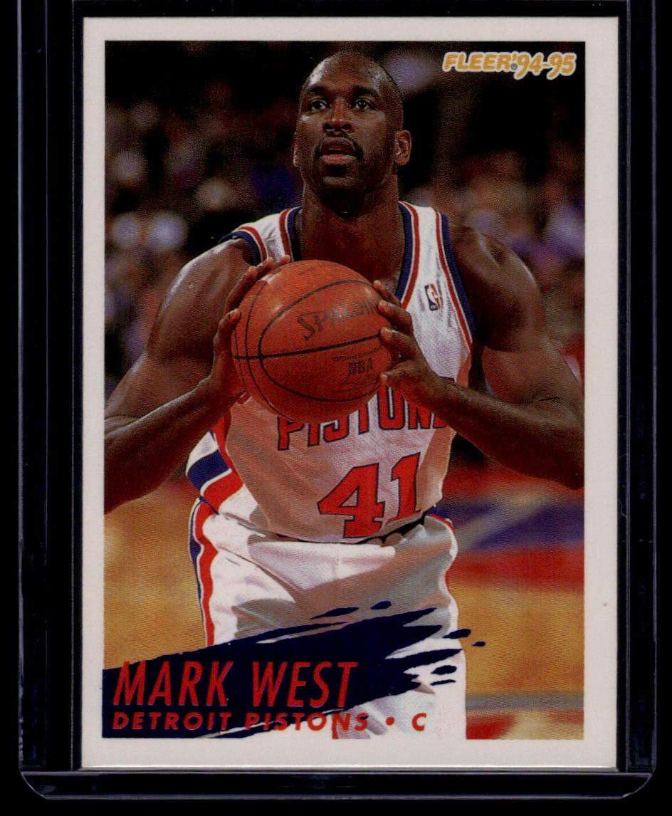 1994-95 Fleer #284 Mark West