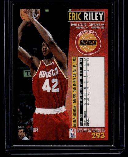 1994-95 Fleer #293 Eric Riley