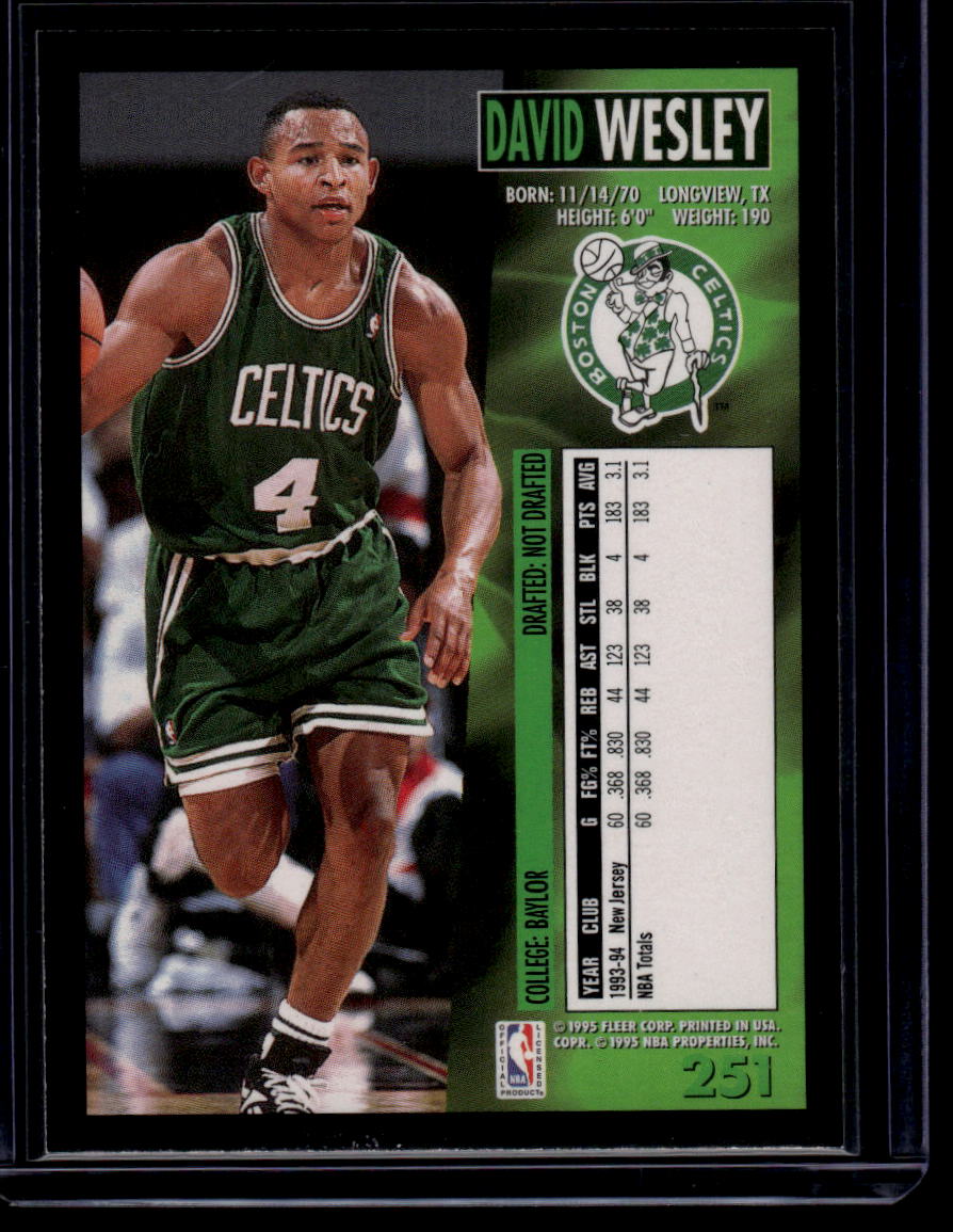 1994-95 Fleer #251 David Wesley