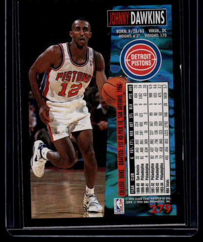 1994-95 Fleer #279 Johnny Dawkins