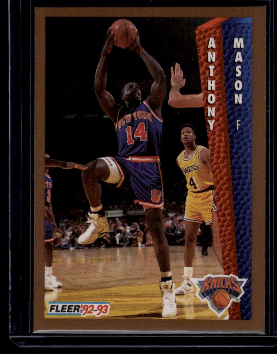 1992-93 Fleer #152 Anthony Mason