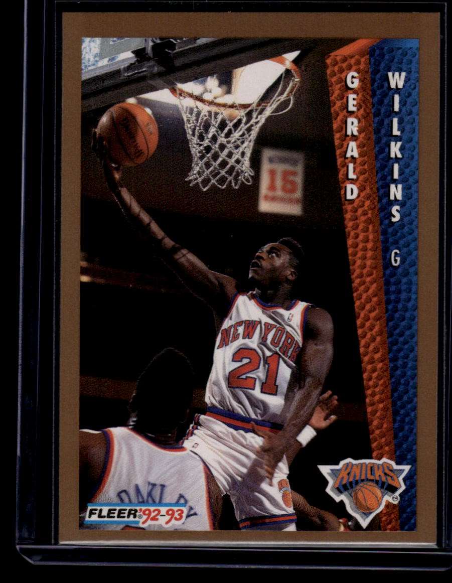 1992-93 Fleer #157 Gerald Wilkins