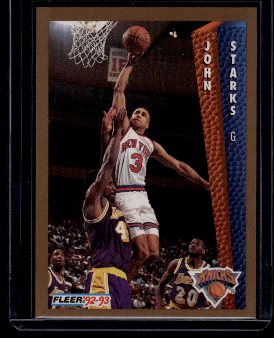 1992-93 Fleer #156 John Starks