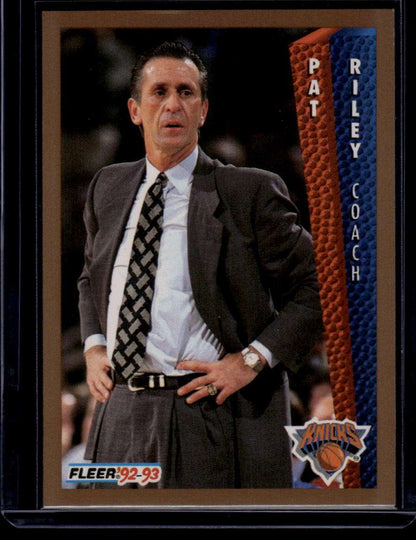 1992-93 Fleer #155 Pat Riley