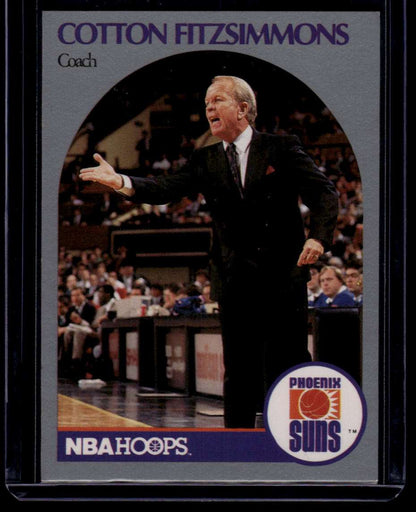 1990-91 Hoops #325 Cotton Fitzsimmons