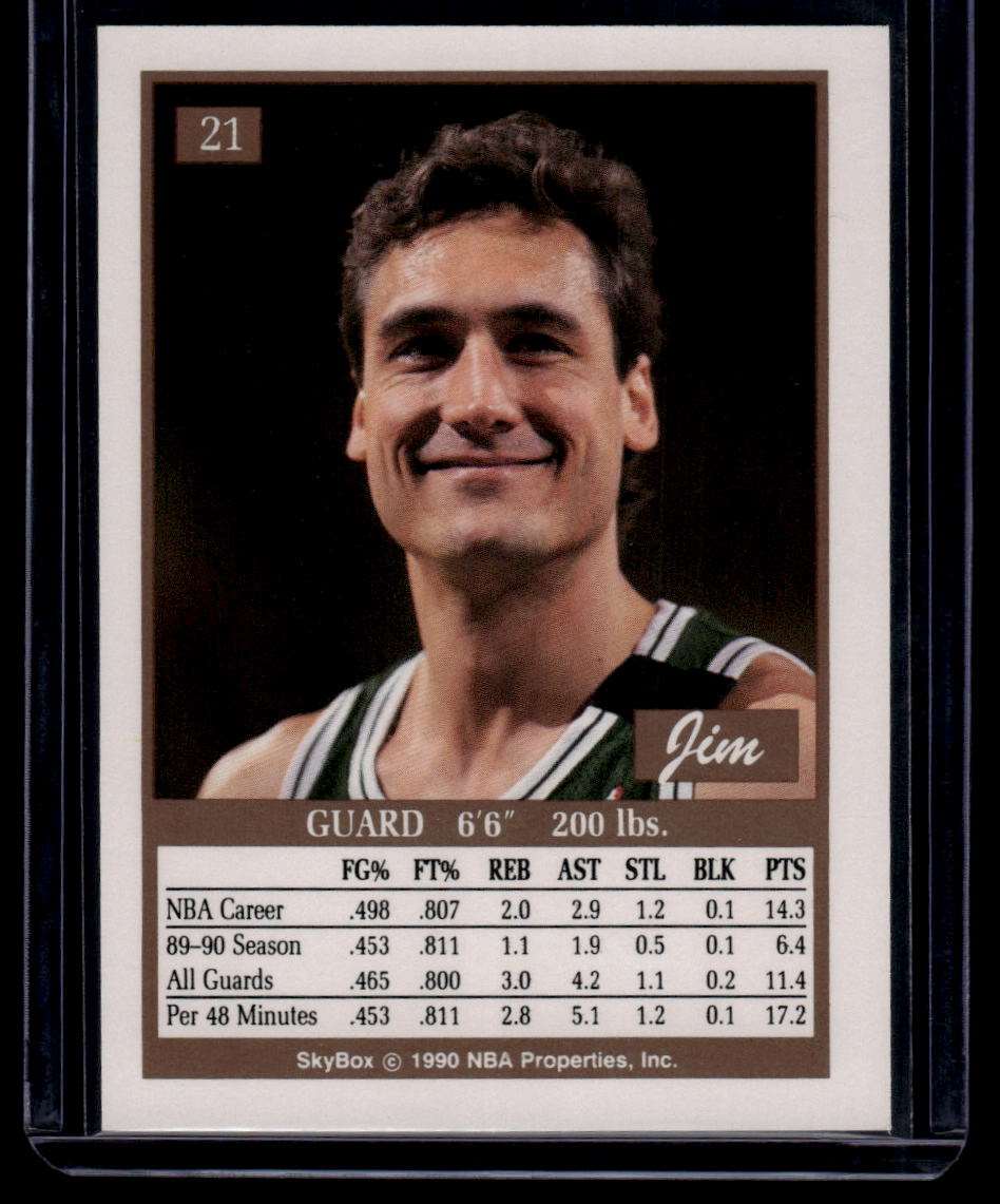 1990-91 SkyBox #21 Jim Paxson