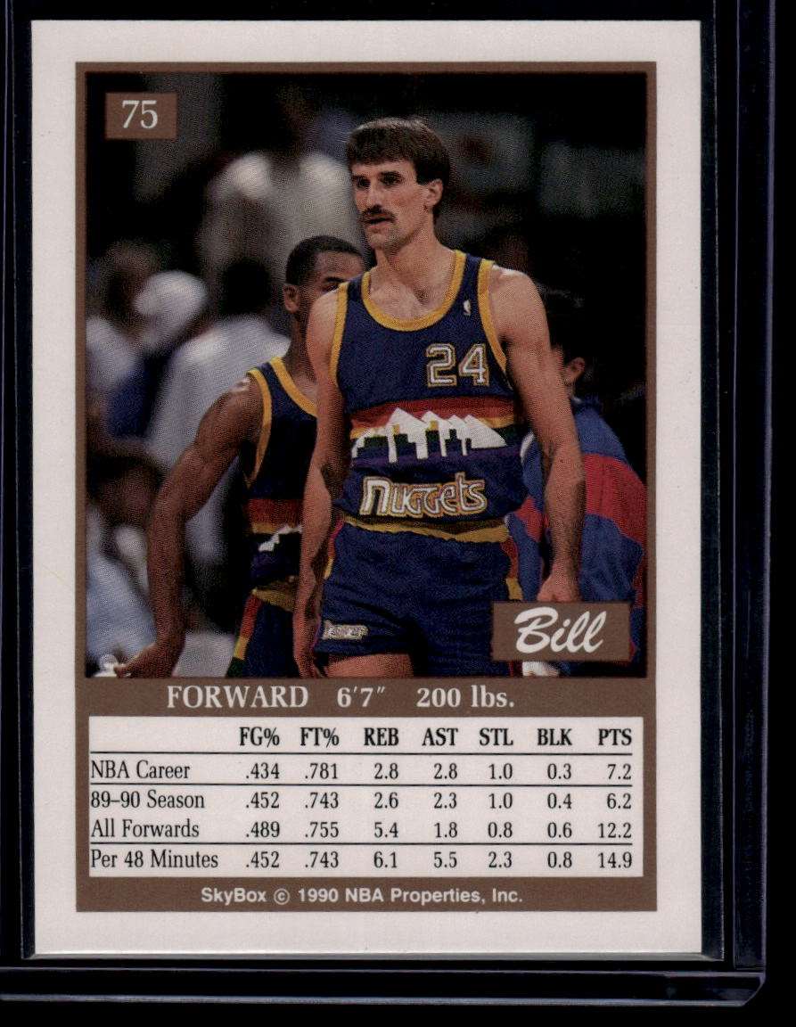 1990-91 SkyBox #75 Bill Hanzlik