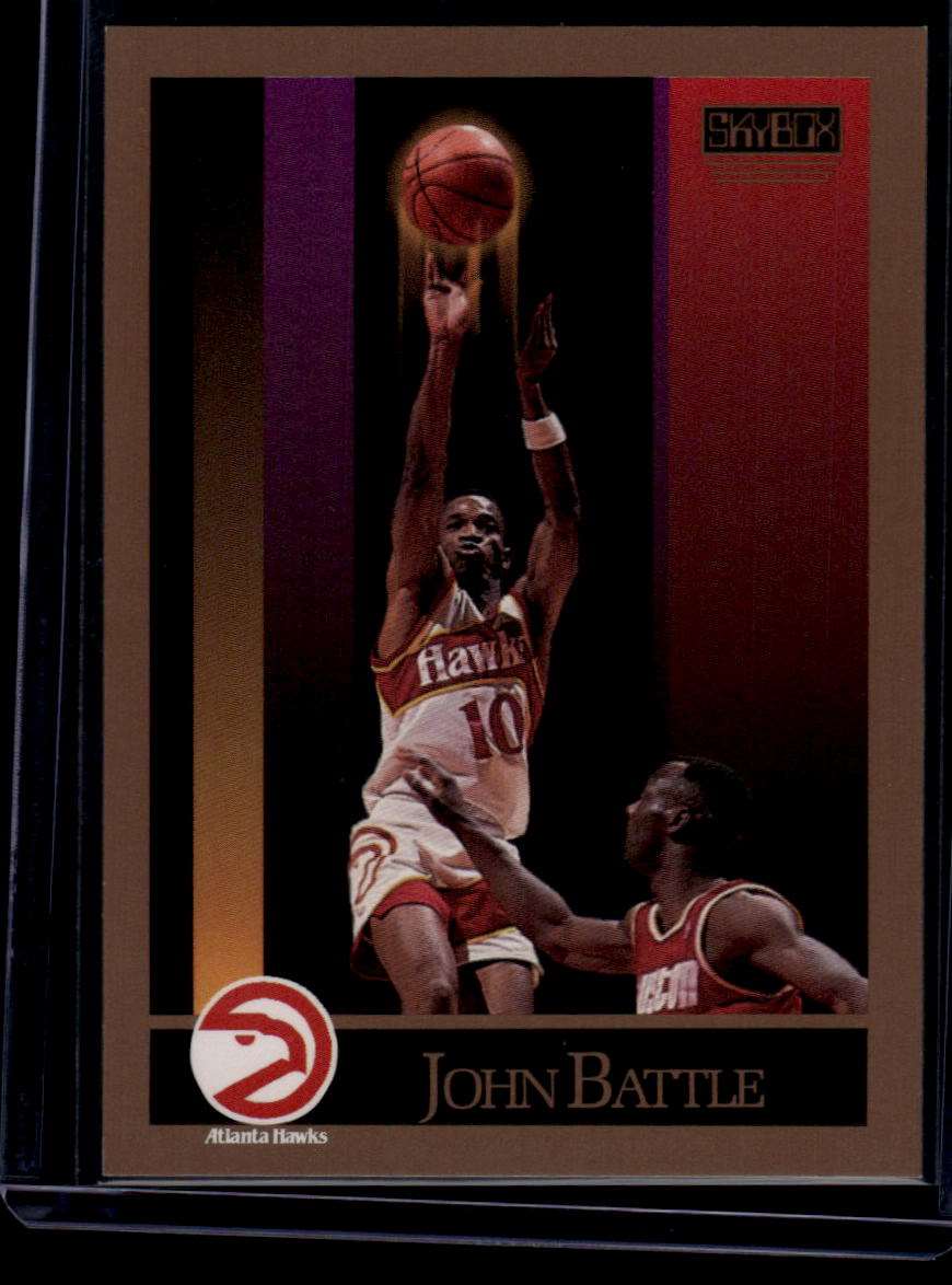 1990-91 SkyBox #1 John Battle