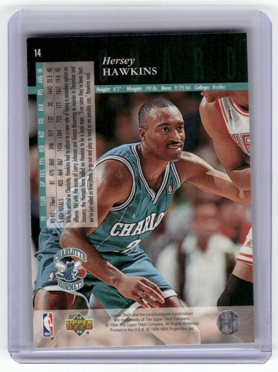 1993-94 Upper Deck Special Edition #14 Hersey Hawkins