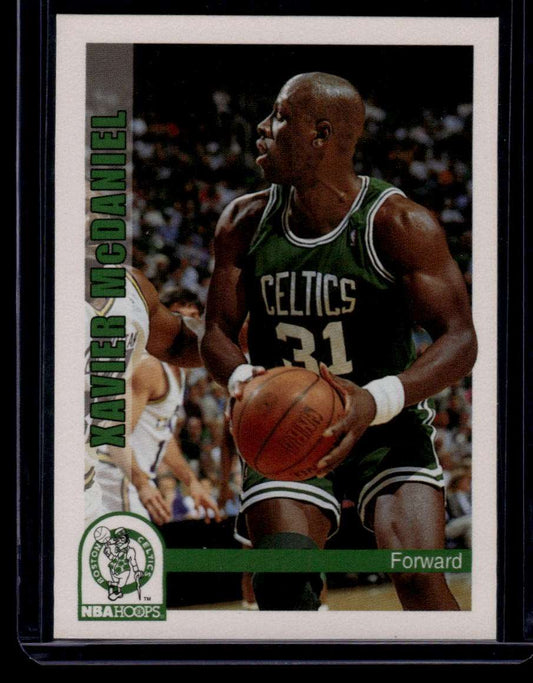 1992-93 Hoops #357 Xavier McDaniel